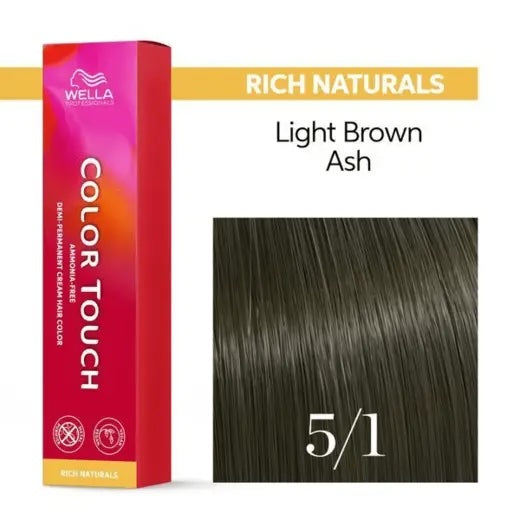 Wella Color Touch Demi-Permanent Hair Colour - 60ml