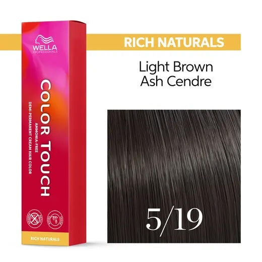 Wella Color Touch Demi-Permanent Hair Colour - 60ml