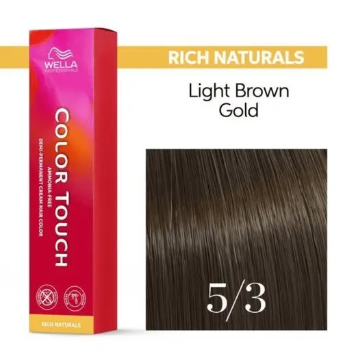 Wella Color Touch Demi-Permanent Hair Colour - 60ml