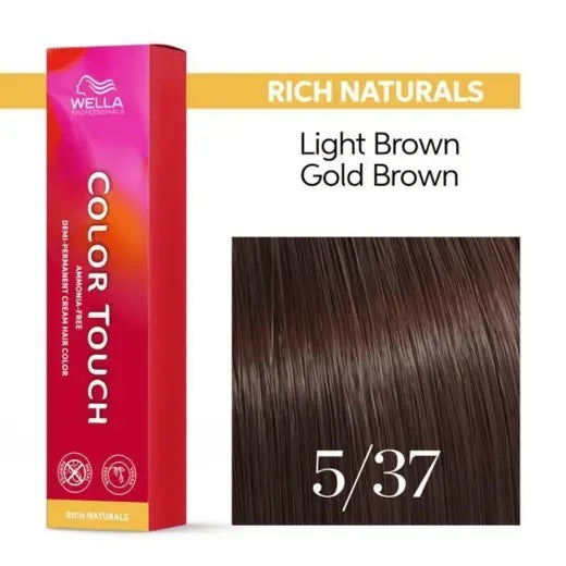 Wella Color Touch Demi-Permanent Hair Colour - 60ml