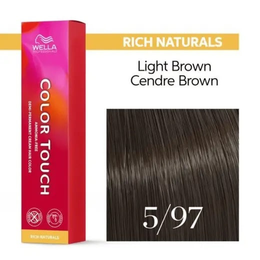 Wella Color Touch Demi-Permanent Hair Colour - 60ml