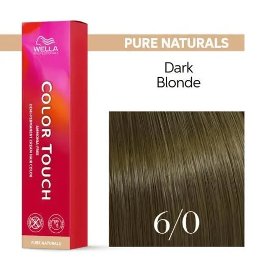 Wella Color Touch Demi-Permanent Hair Colour - 60ml