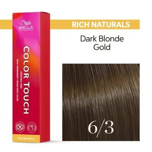 Wella Color Touch Demi-Permanent Hair Colour - 60ml
