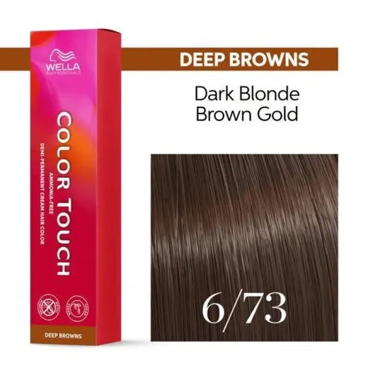 Wella Color Touch Demi-Permanent Hair Colour - 60ml