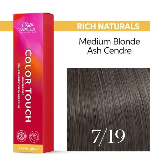 Wella Color Touch Demi-Permanent Hair Colour - 60ml