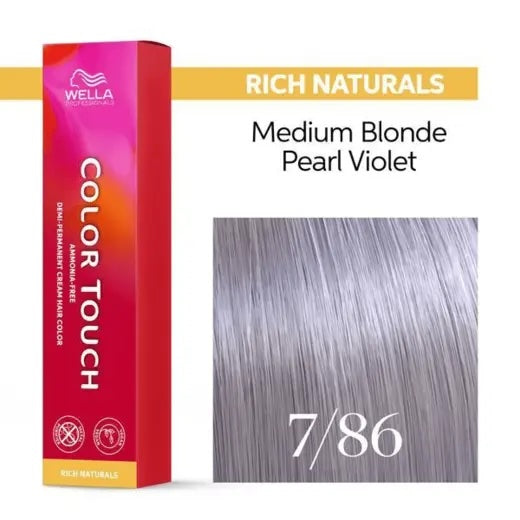Wella Color Touch Demi-Permanent Hair Colour - 60ml