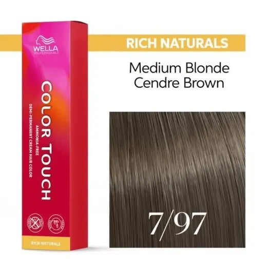 Wella Color Touch Demi-Permanent Hair Colour - 60ml