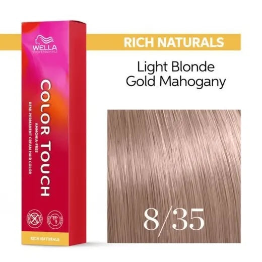 Wella Color Touch Demi-Permanent Hair Colour - 60ml