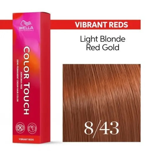 Wella Color Touch Demi-Permanent Hair Colour - 60ml