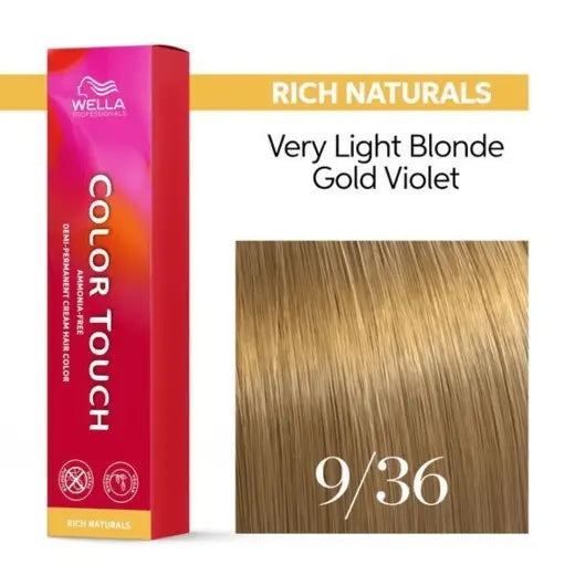 Wella Color Touch Demi-Permanent Hair Colour - 60ml