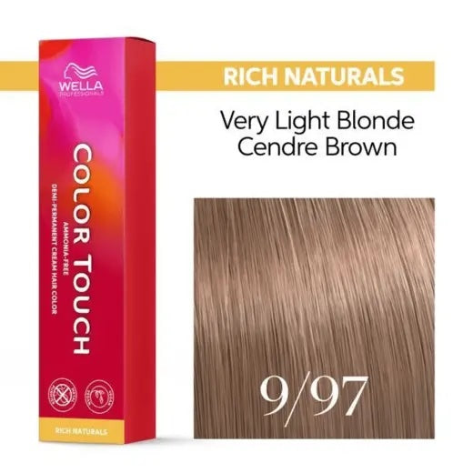 Wella Color Touch Demi-Permanent Hair Colour - 60ml