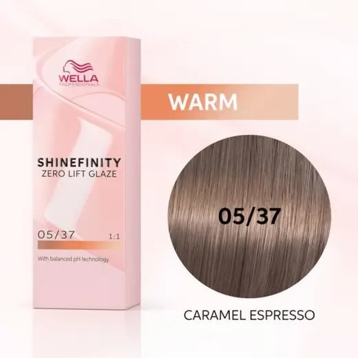 Wella Shinefinity Zero Lift Glaze Demi-Permanent Hair Colour - 60ml