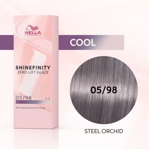 Wella Shinefinity Zero Lift Glaze Demi-Permanent Hair Colour - 60ml