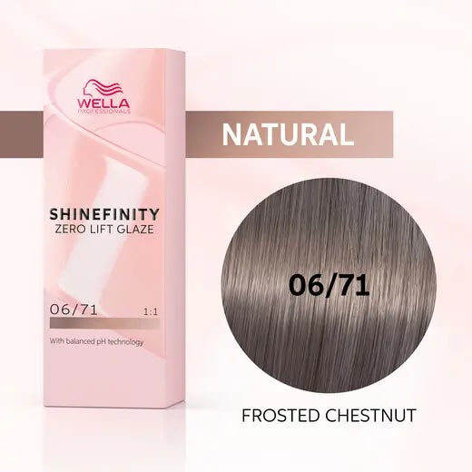 Wella Shinefinity Zero Lift Glaze Demi-Permanent Hair Colour - 60ml
