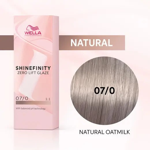 Wella Shinefinity Zero Lift Glaze Demi-Permanent Hair Colour - 60ml