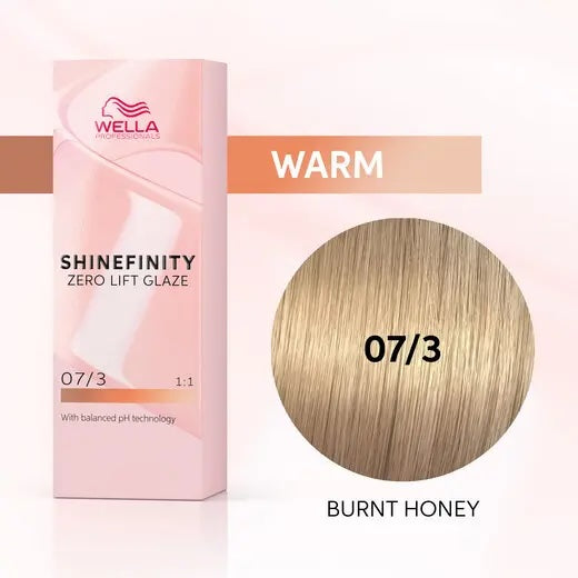 Wella Shinefinity Zero Lift Glaze Demi-Permanent Hair Colour - 60ml