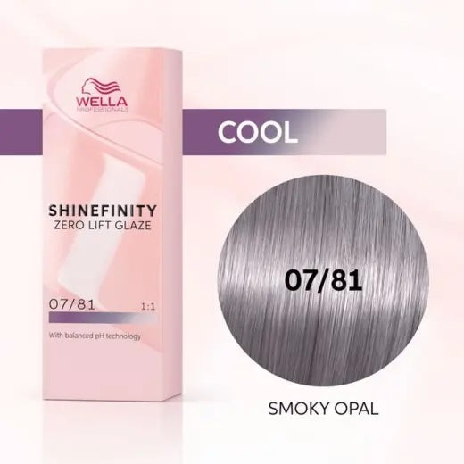 Wella Shinefinity Zero Lift Glaze Demi-Permanent Hair Colour - 60ml