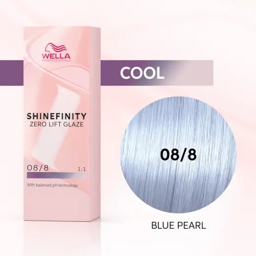 Wella Shinefinity Zero Lift Glaze Demi-Permanent Hair Colour - 60ml