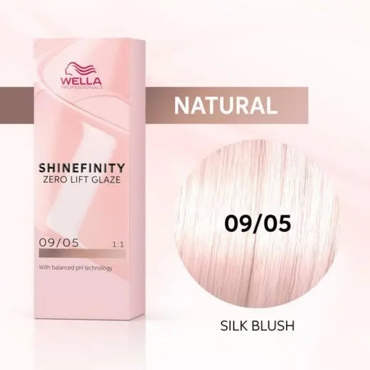 Wella Shinefinity Zero Lift Glaze Demi-Permanent Hair Colour - 60ml