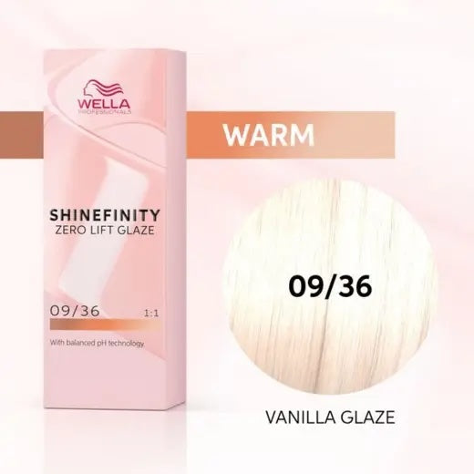 Wella Shinefinity Zero Lift Glaze Demi-Permanent Hair Colour - 60ml