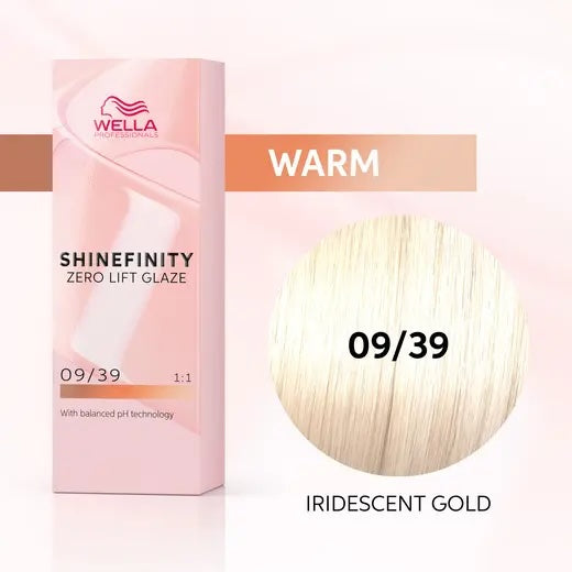 Wella Shinefinity Zero Lift Glaze Demi-Permanent Hair Colour - 60ml