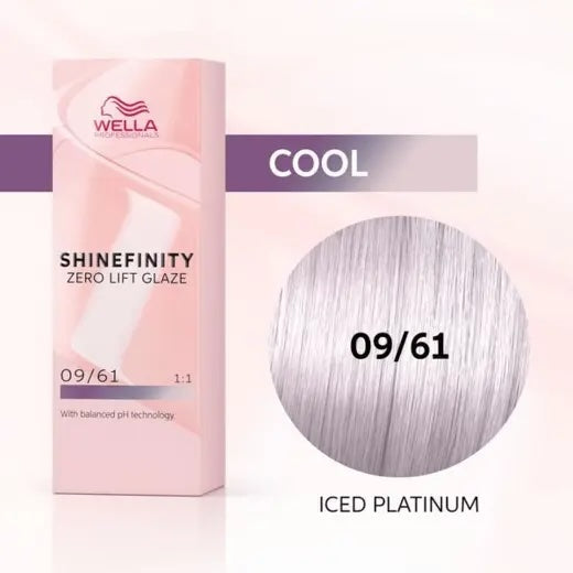 Wella Shinefinity Zero Lift Glaze Demi-Permanent Hair Colour - 60ml