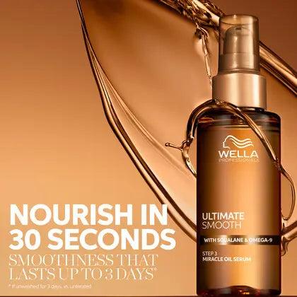 Wella Ultimate Smooth Miracle Oil Serum - 100ml